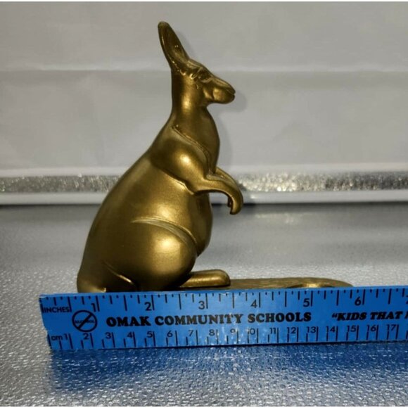 Brass Kangaroo Figurine Ring Holder, Jewelry Dish or Tealight Candle Holder IKEA - Picture 8 of 8